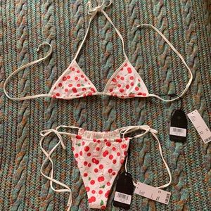 Frankie’s Bikinis x Sydney Sweeney Cherry Bomb set